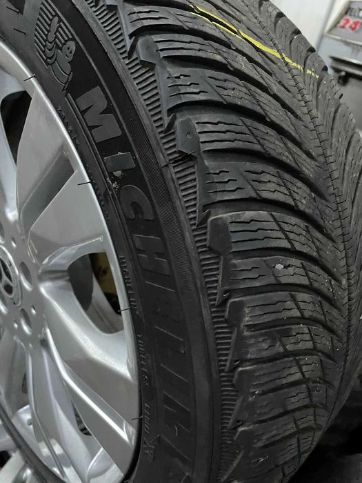 Jante Mercedes W221 S Class Anvelope Iarna Michelin 255 45 18