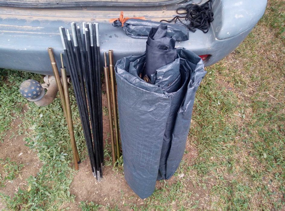 Палатка туристическая, подарок ТШО.