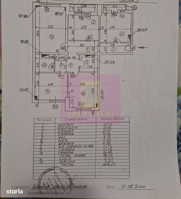 Vanzare apartament 4 camere in zona Unirii - Coposu, metrou