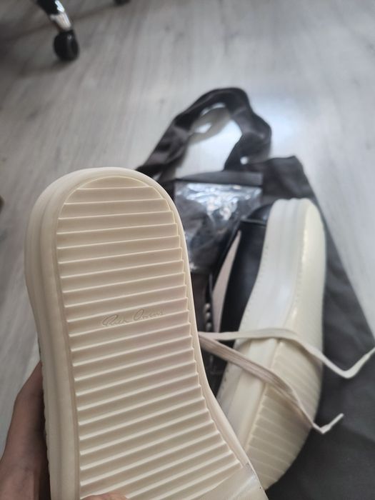 Rick Owens vans low leather black 40