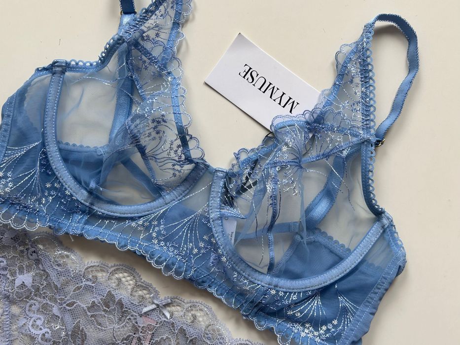 Дантелен секси сет бельо Victoria secret & mymuse bra , la senza