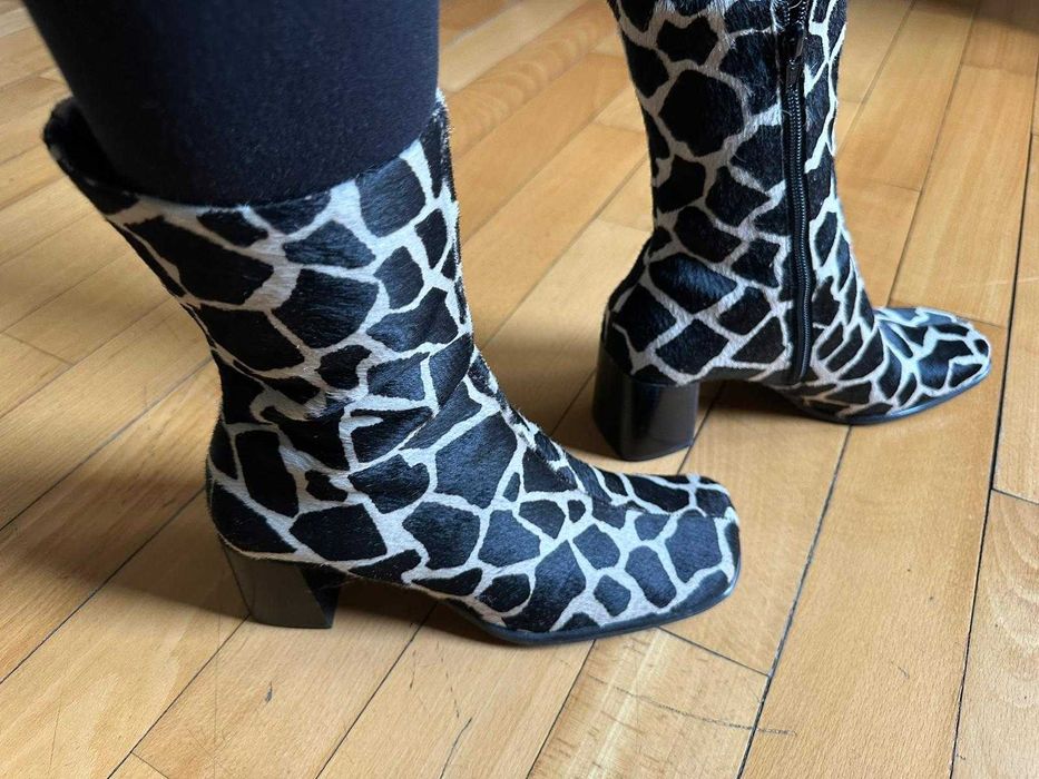 Vand cizme damă, marca Franco Sarto, 38.5–39 EU, piele, Made in Brasil