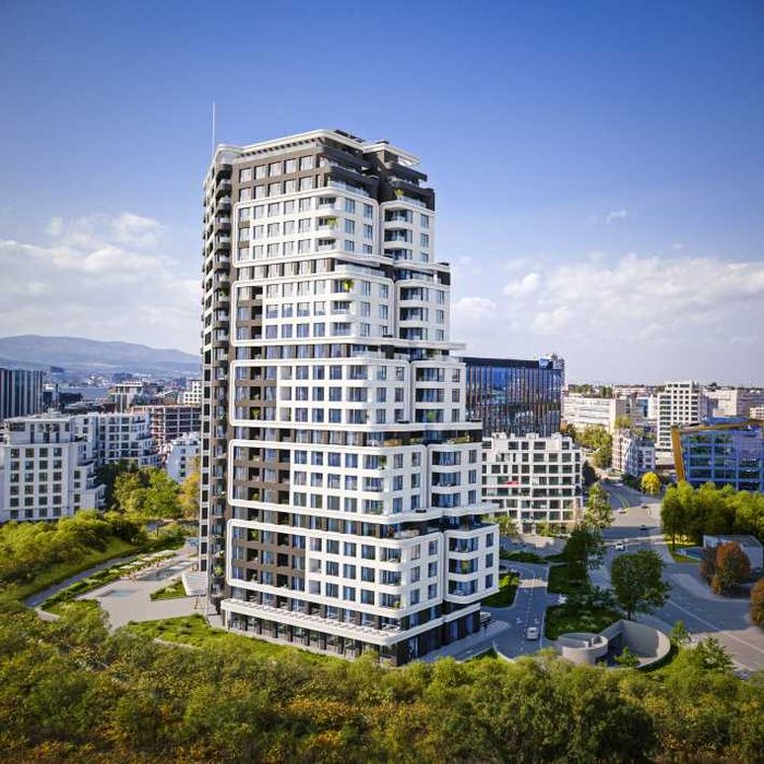 5-Стаен Южен в Twin Tower Branded Residence 15-ти Етаж Към Витоша - ул. Сребърна 28, София