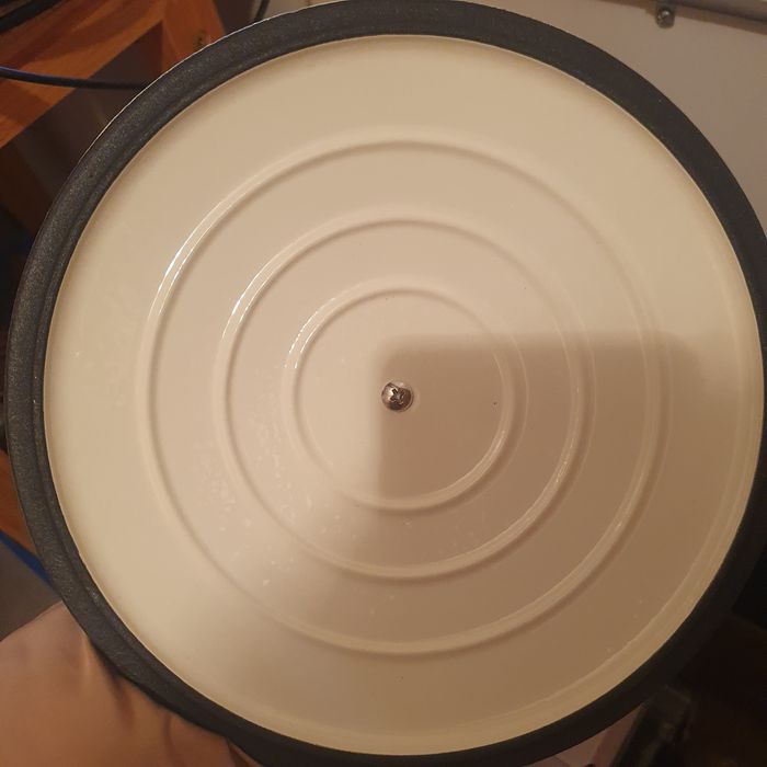 Oala din Fonta Emailata, 2.85L/22cm, alba - Lätt Home