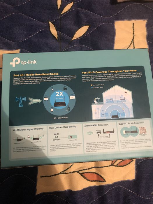 Ruter Tp-link Ac1200 Dual Band Wi-Fi LTE Router