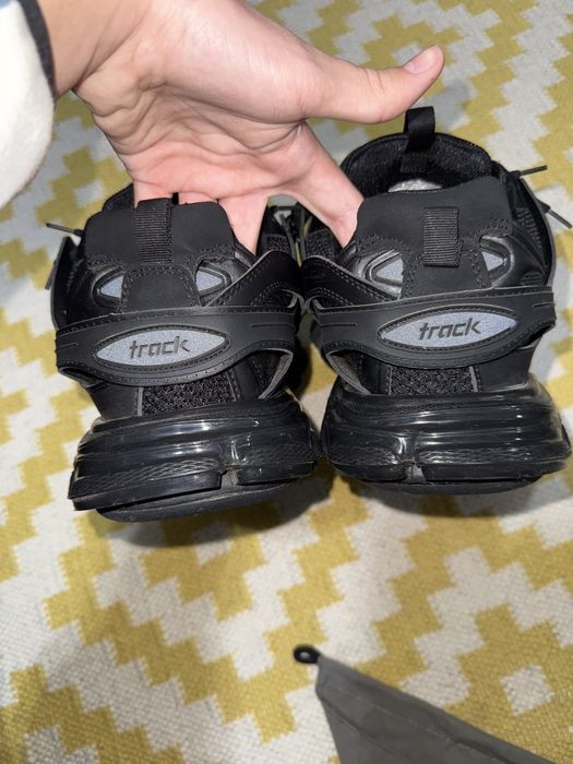 Balenciaga Track – малко носени, изцяло черни, №45