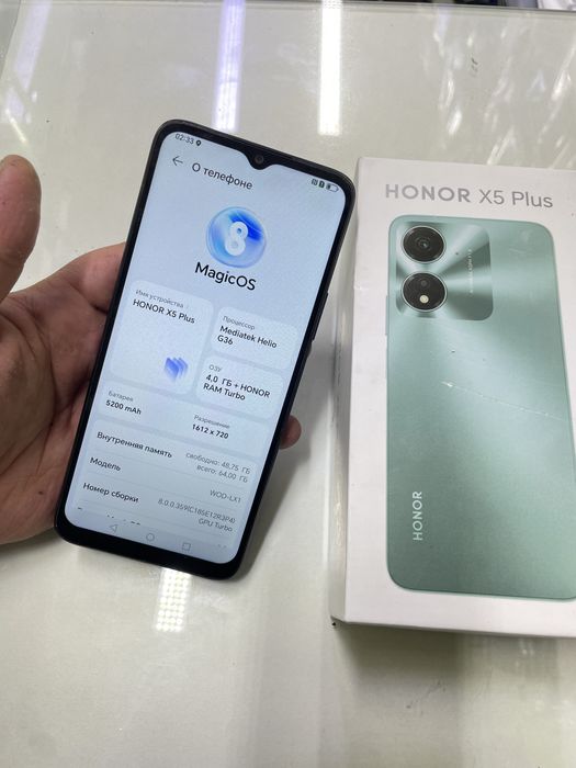 Honor X5 Plus (64GB) в идеальном состояний