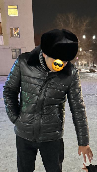 Куртка с норковым воротником