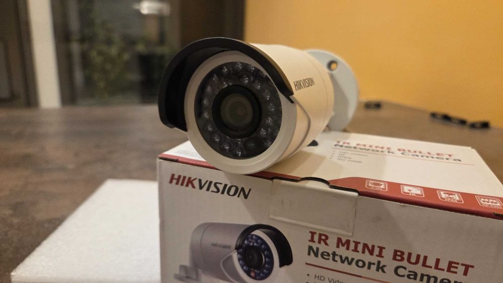 Camera Hikvision IP Mini Bullet, 5MP FHD+, IR 50m, PoE, Folosita