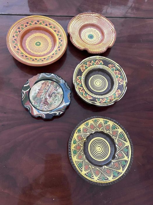 Farfurii, boluri retro, decorative