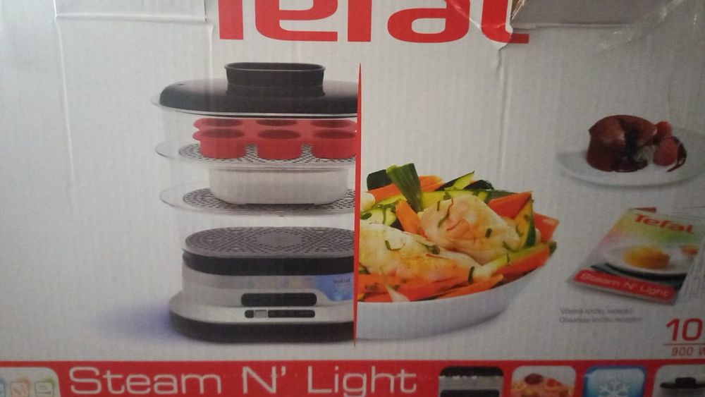aparat de gătit cu aburi Tefal Steam'n'Light VC3008  Impecabil