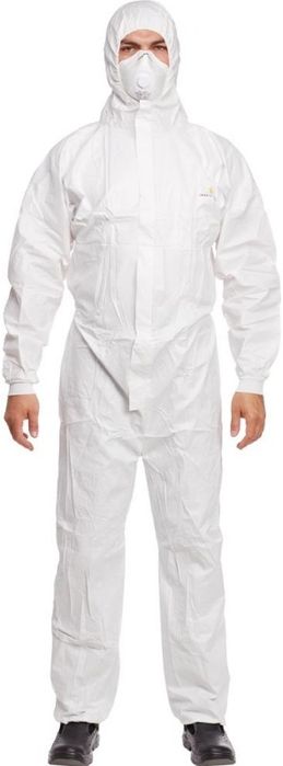 Малярный костюм с капюшоном