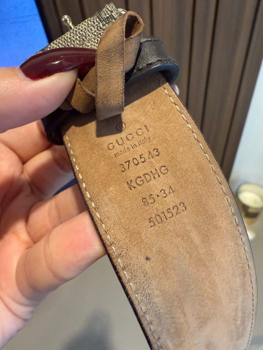 Curea Gucci Originală Mărime 85/34