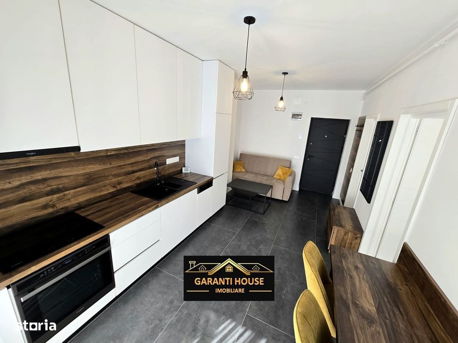 Bloc nou, apartament cu 2 camere, parcare interioara, 390€/Luna