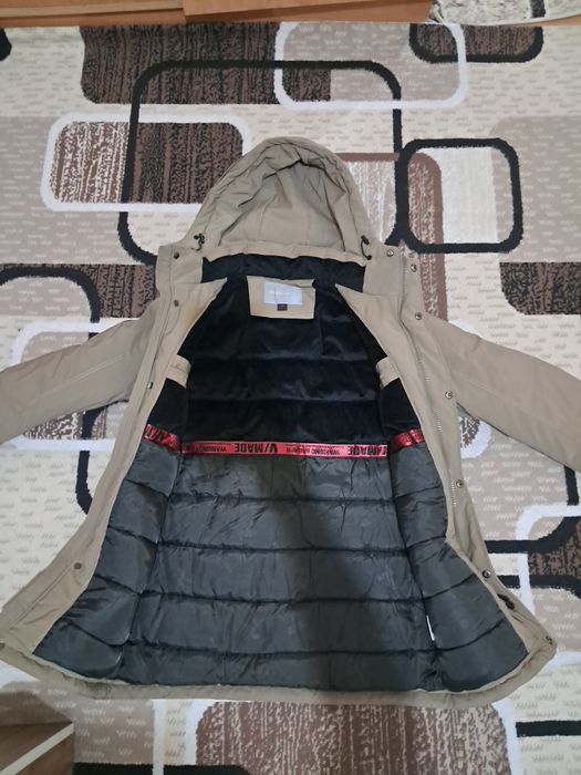 Erkaklar uchun bejiviy, sifatli, issiq, qishki kurtka, holati yangidek