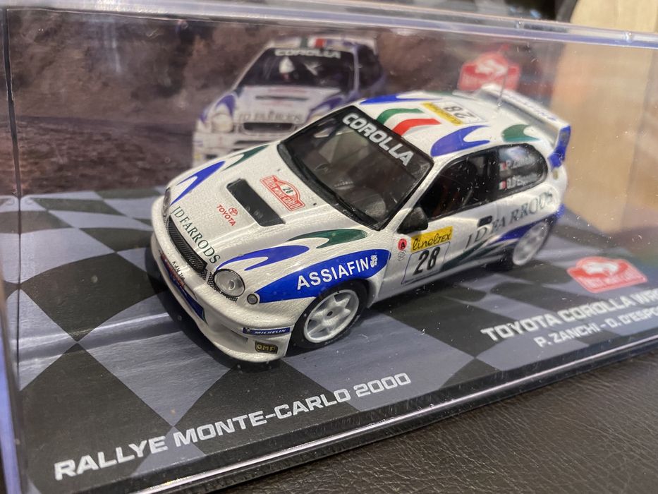 TOYOTA COROLLA WRC machetă auto rally scara 1:43