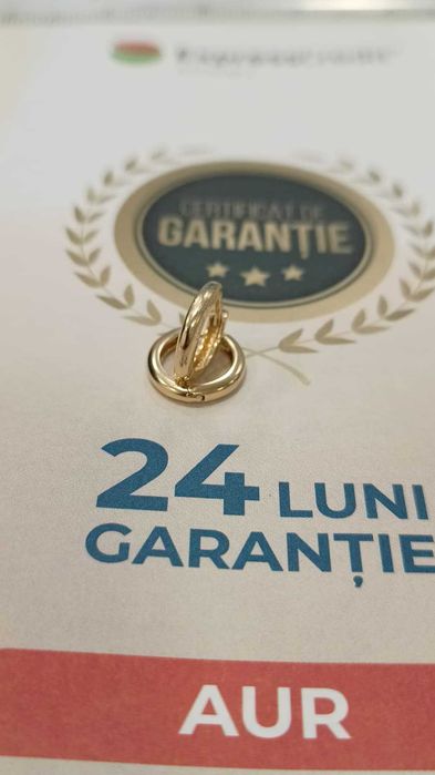 Cercei aur 14K 2.67gr [AG24 Harlau B.46033.1] - Garantie 2 ani!