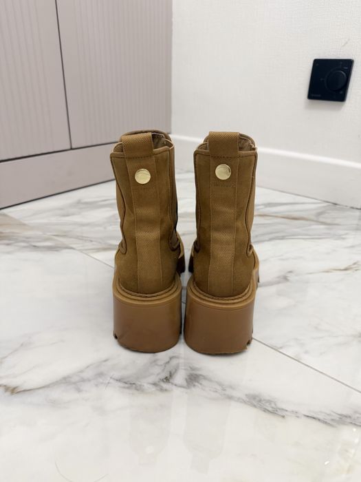 Zara ботильоны замшевые 37 р