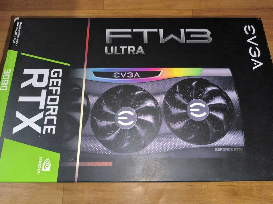 Видеокарта rtx 3090 24gb EVGA FTW3 Ultra