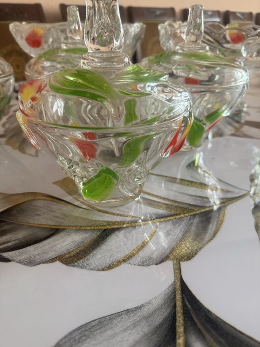 Продам хрустальную вазу и салатницу