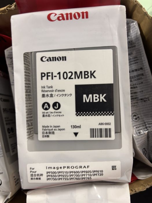 Cerneala plotter Canon pfi 102 si 104