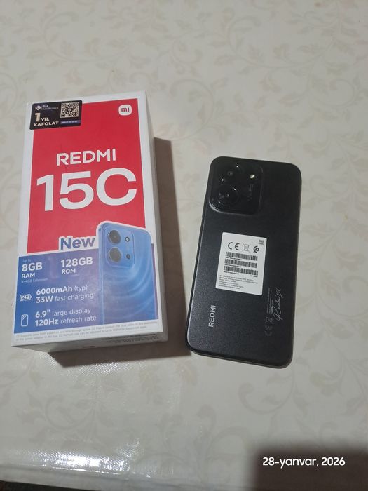Redmi 15 c 128 gb