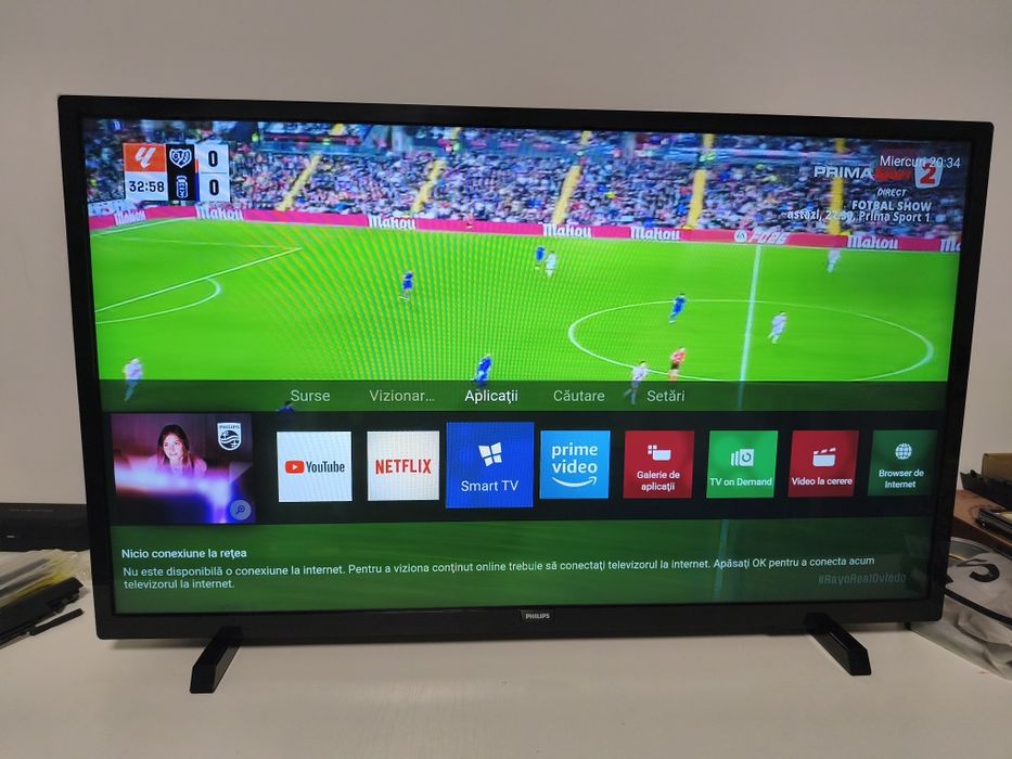 Televizor Smart led Philips diagola 82cm  NETFLIX YOUTUBE