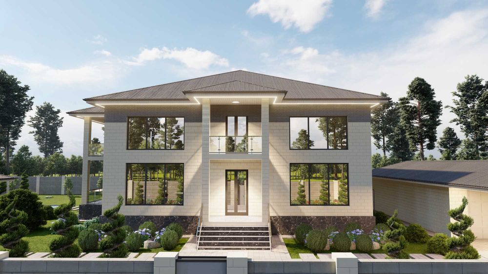 3Д визуализация Экстерьер дизайн