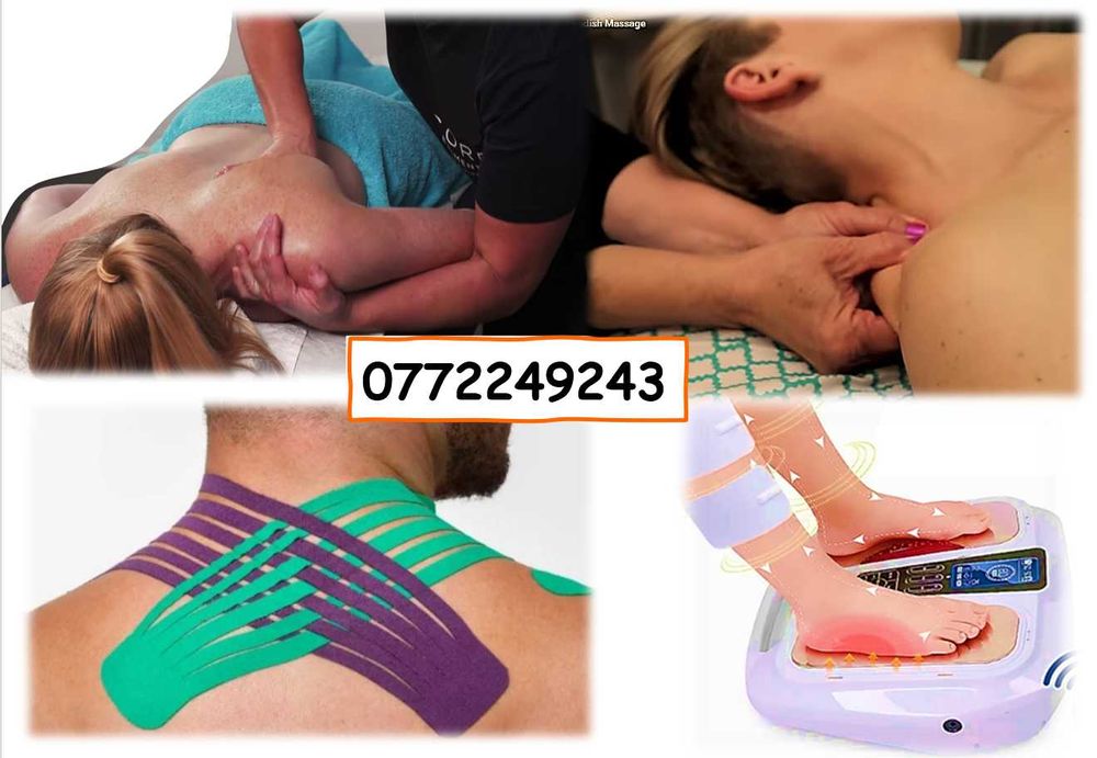 Masaj terapeutic, relaxare, limfatic, reflexo, visceral, și/sau Kinetoterapie