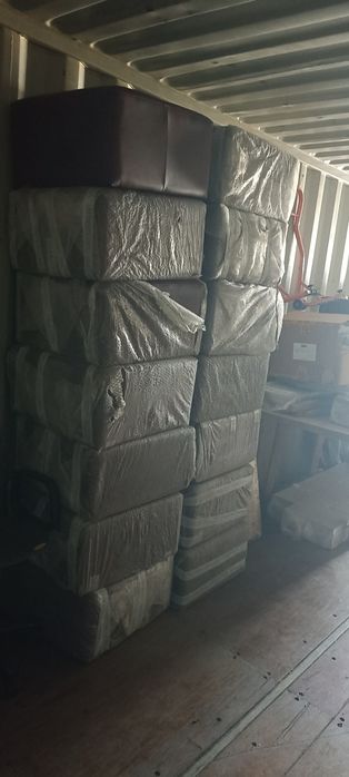 Пуфик 50*50  кожзам