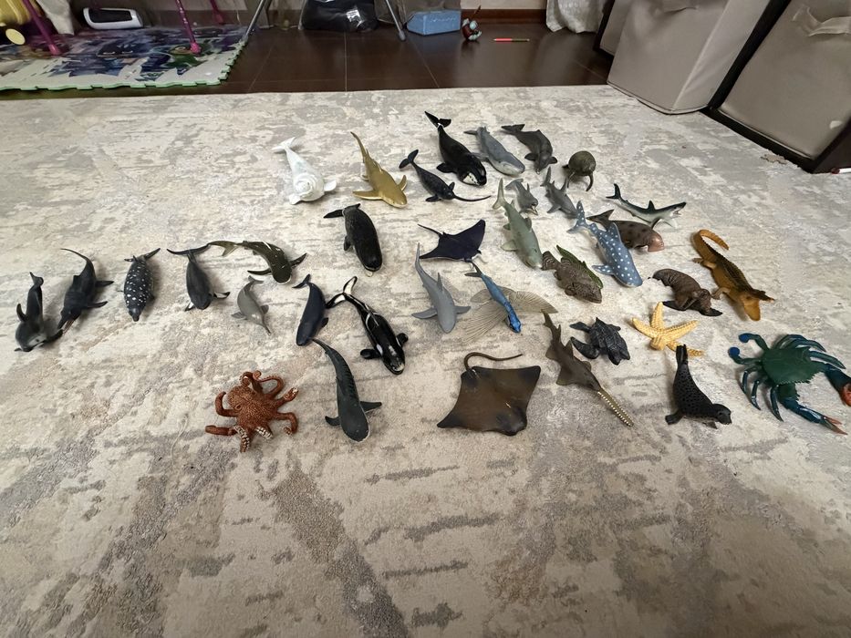 Фигурки морских животных