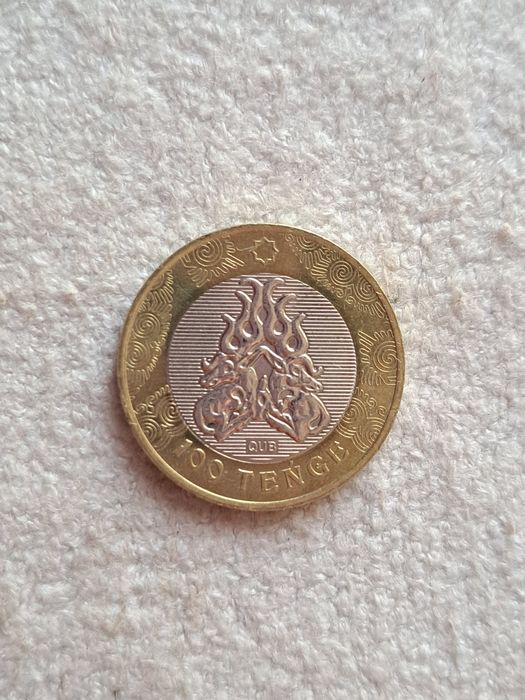 Монеты 100 тенге.Новые.