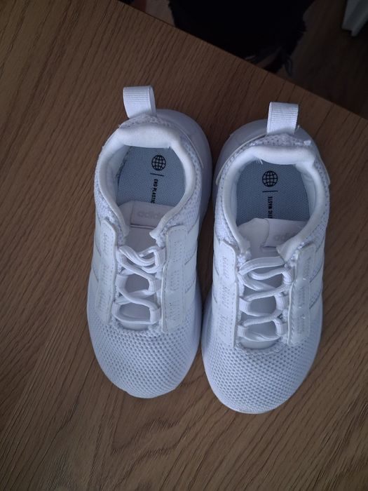 Детски бели маратонки adidas