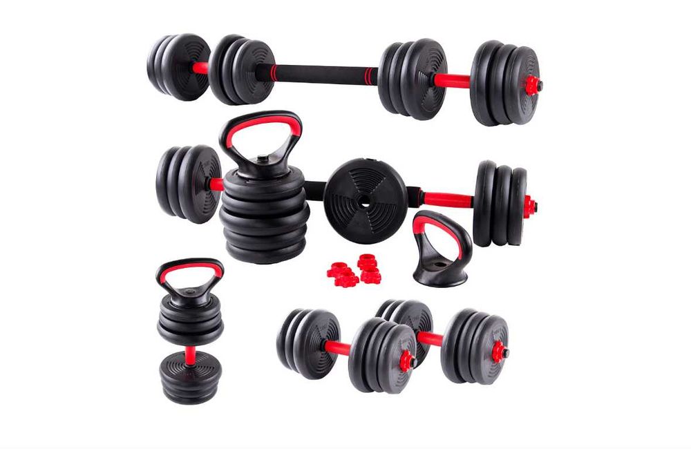 Set Gantere 20 kg (plastic/nisip)