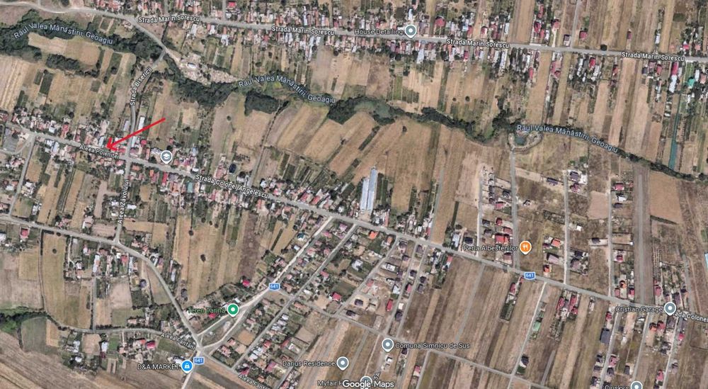 Teren + casă Albesti