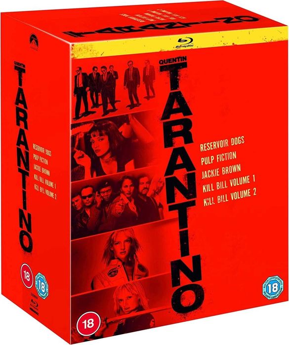 Blu-ray BoxSet Collection – Quentin Tarantino, Jurassic World Ultimate + The Godfather | Impecabile, Colecție Premium