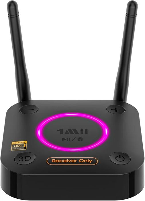 1Mii B06Ultra Bluetooth 5.3 Receiver with LDAC for Hi-Res Wireless Audio
