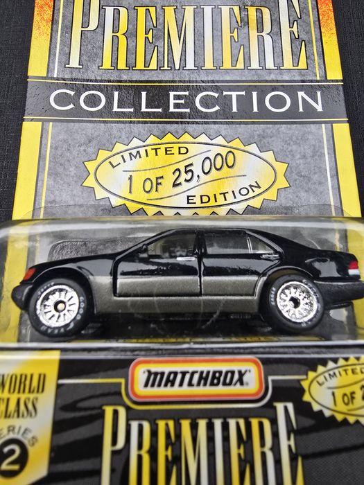 Количка matchbox mercedes 600sl limited edition
