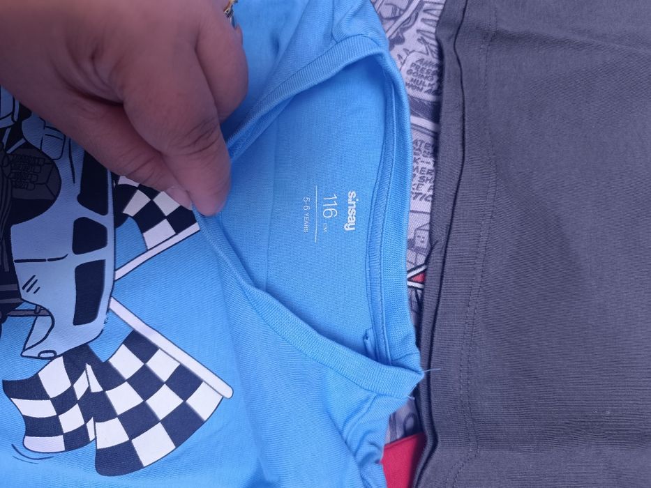 Lot bluze băiat 116 cm