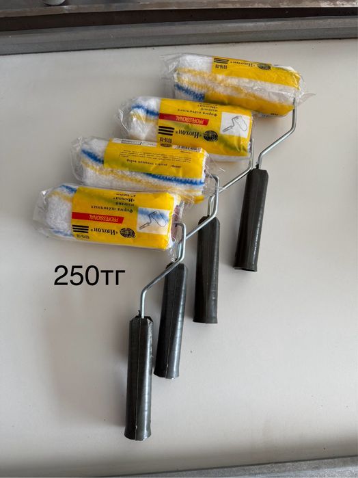 Кист малярная валики наждачная бумага шпатель