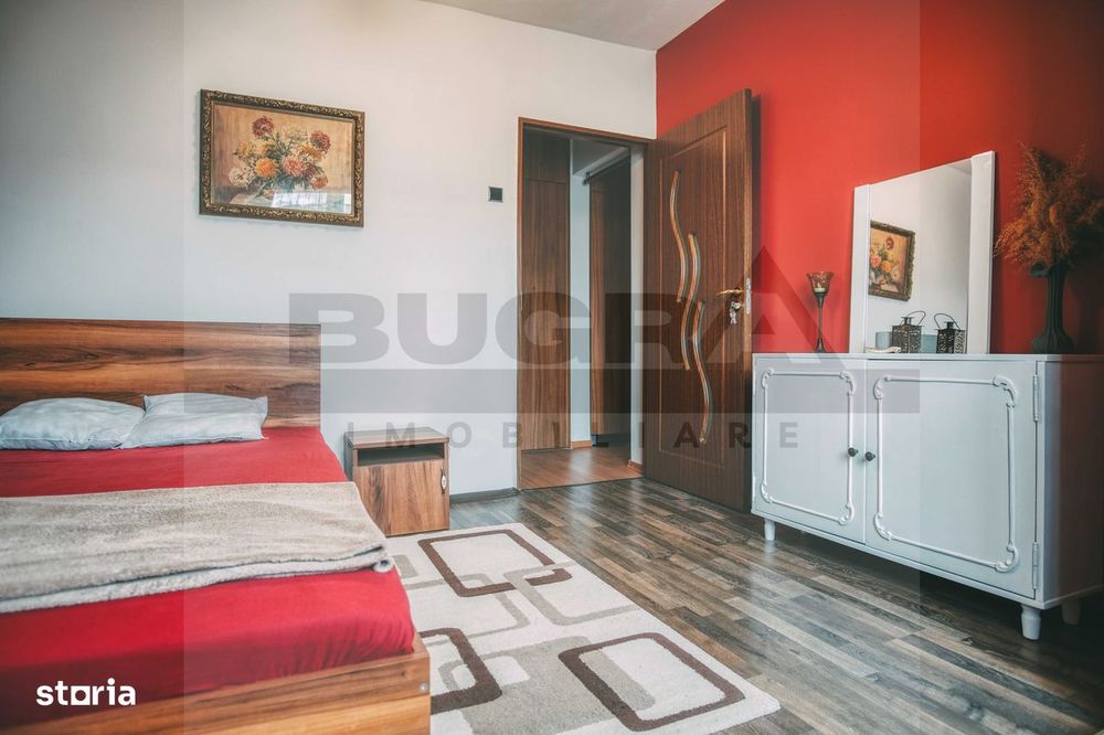 Apartament 4 camere decomandate, 2 băi, 80 mp, etaj 3,zona Ion Mester