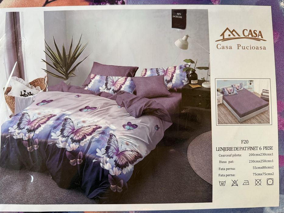 Lenjerii finet, 6 piese
