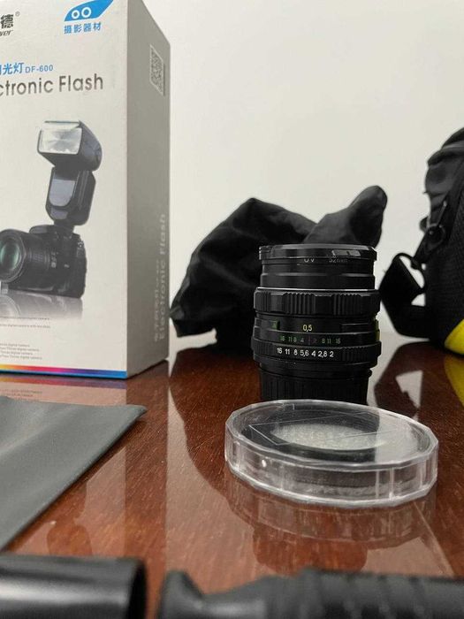 Nikon D3200 + 3 объектива и комплект