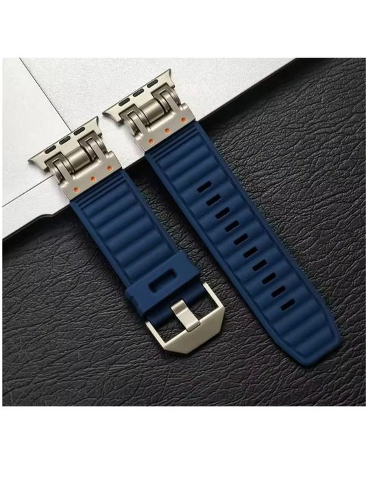 Curea Comp Ceas Apple Watch Insertie Titanium Incarcator Cablu Iphone