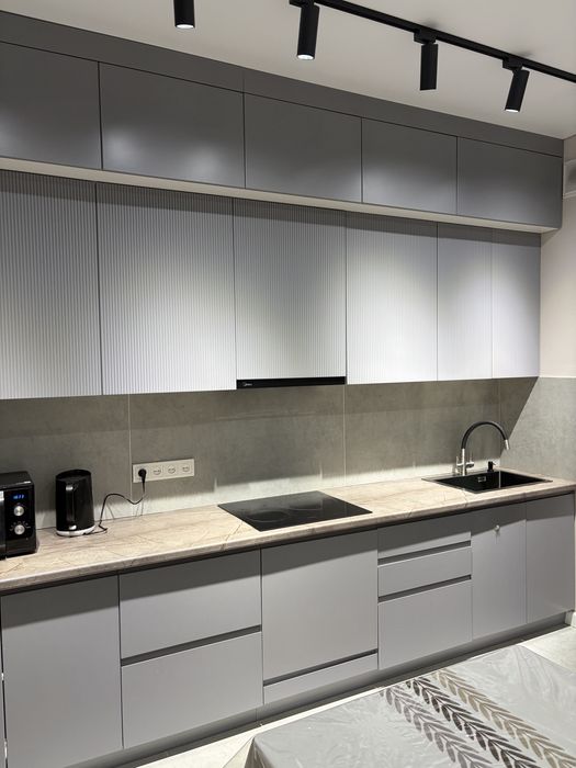 Кухня МДФ крашенный