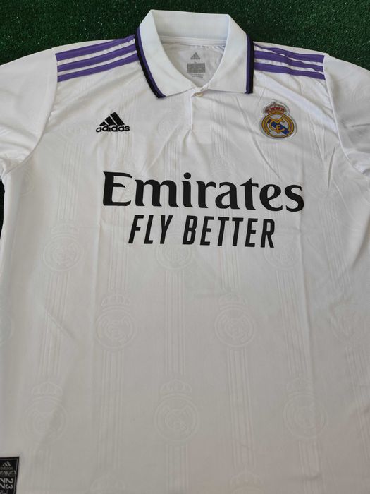 Мъжка футболна фланелка тениска Реал Мадрид Атлетико Барселона adidas