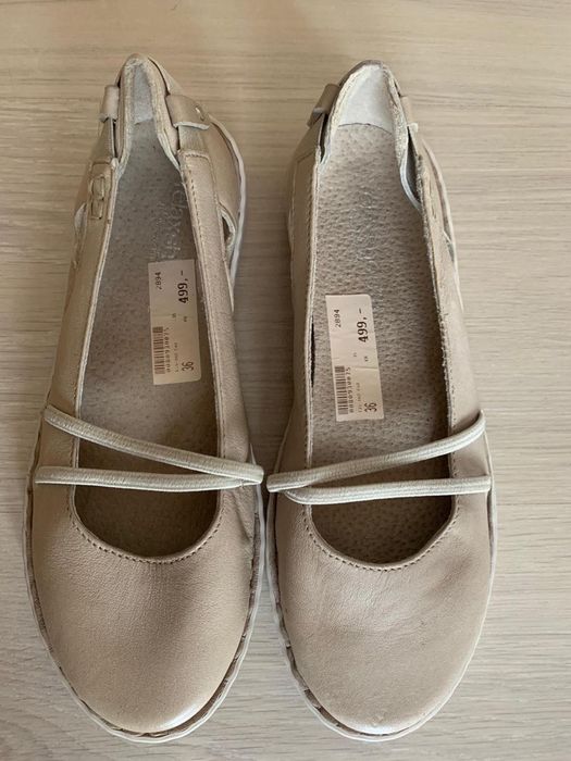 Vând pantofi piele noi(36 )Relaxsshoes.