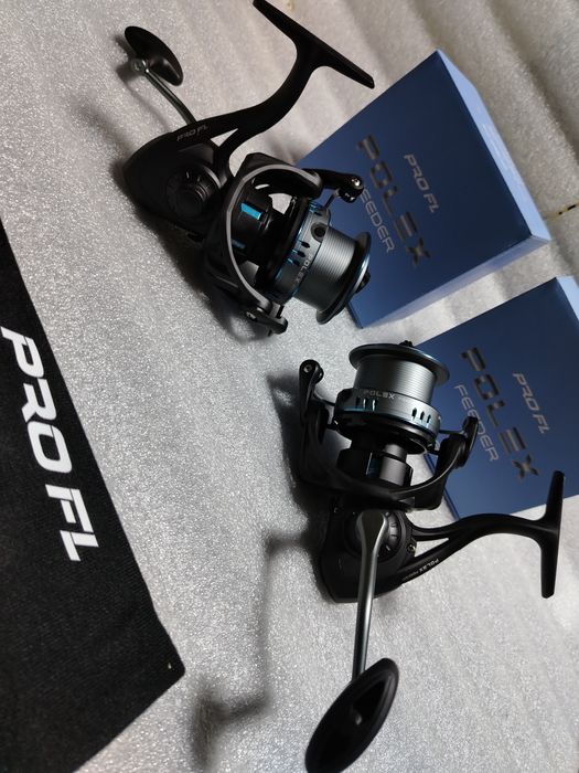 Set 2 mulinete Feeder POLEX Pro Fl 6500 7 + 1 Rulmenti