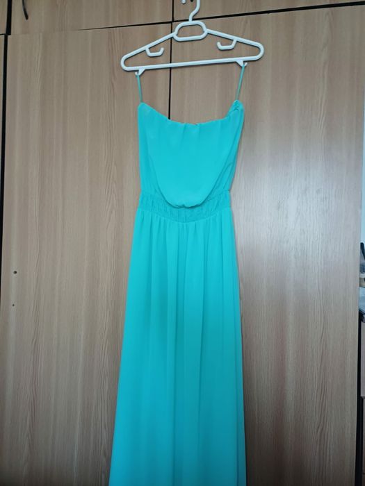 rochie elegantă turcoaz