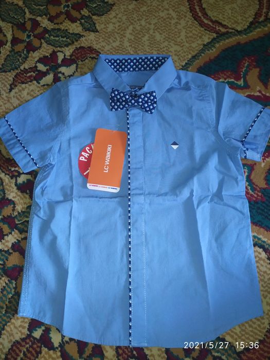 Рубашка от LC waikiki с бабочкой для малыша